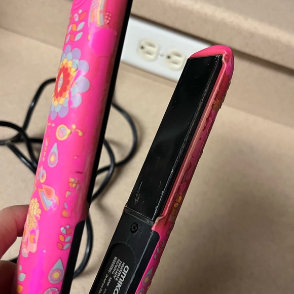 Amika Illuminati Diamond Ceramic Styler Flat Iron Hair Straightener - Picture 7 of 12